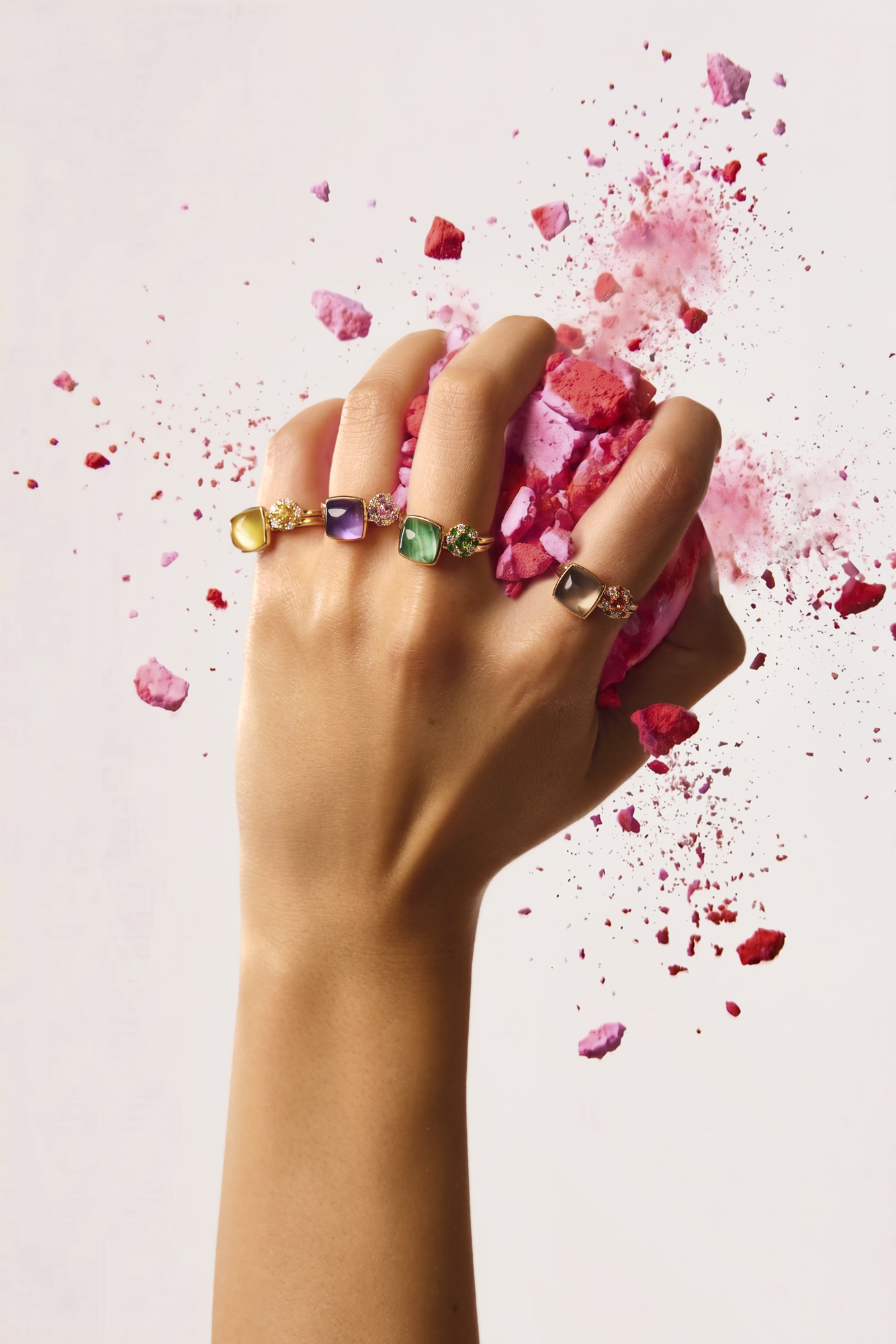 une explosion<br>de couleurs